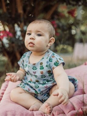 Siaomimi Floral baby summer set